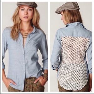 Free People Button Down